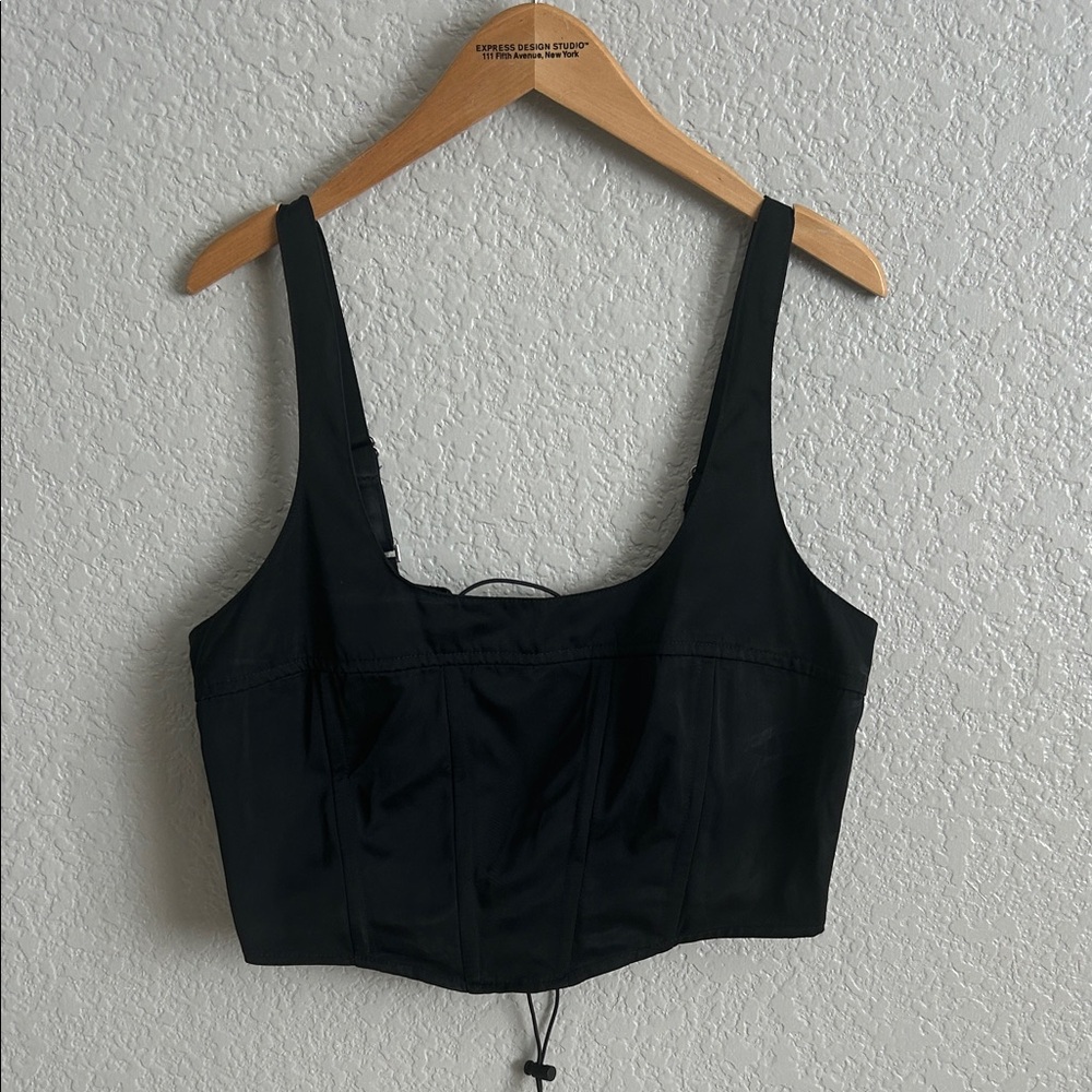 Forever  21 Black Corset Women's Crop Top